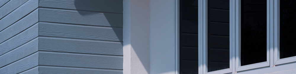 Residential House with Tinted Windows