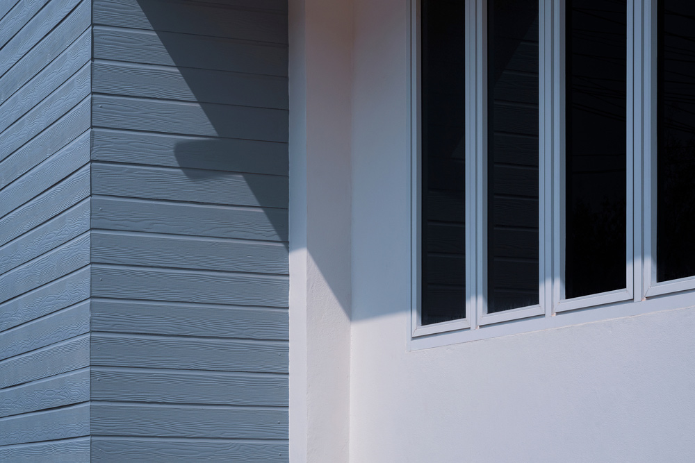 Residential House with Tinted Windows