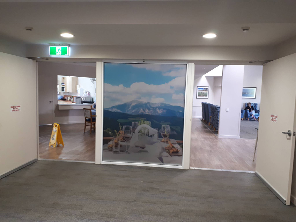 Office with Digital Print Window Film